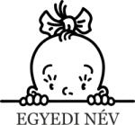 Stickify Egyedi neves lány baba matrica