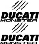 Stickify Ducati monster matrica készlet karmokkal