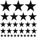 Stickify Csillag szett matrica