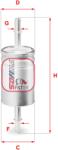 SOFIMA filtru combustibil SOFIMA S 3740 B (S 3740 B) - automobilus