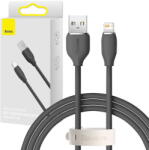 Baseus Cablu de Date Baseus Jelly USB to Lightning, 2, 4A, 1, 2m Negru (23247)