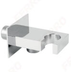 FERRO Polonia Racord dus 1/2" cu suport Quadro, crom pentru baterie ingropata (D/KVADRO,0)