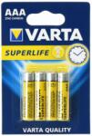 VARTA Cink R3 elem Superlife (AAA) 4 db