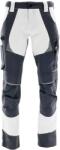 SARA Cottonflex Derekas Munkásnadrág, fehér/szürke (SARA-1-05-535-69-20)