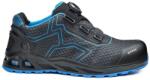Base Protection K-Trek Munkavédelmi cipő (S1P, HRO, SRC), fekete/kék (B1005BKB)