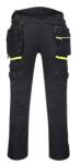Portwest DX440 - Lengőzsebes Derekas Munkásnadrág, fekete (PW-DX440BKR)