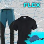 FLEX Munkaruha szett - Derekas munkásnadrág + póló + baseball sapka (1055158025,GI5BLK,1146208025)