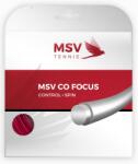 MSV Tenisz húr MSV Co. Focus (12 m) - red - Piros (4751/4664)