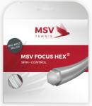 MSV Tenisz húr MSV Focus Hex (12 m) - white - Fehér (4811/4907/4911/2740)