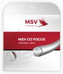 MSV Tenisz húr MSV Co. Focus (12 m) - white - Fehér (4753/4632)
