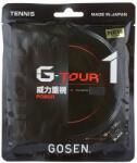Gosen Tenisz húr Gosen G-Tour 1 (12.2 m) - black - Fekete (TSGT11BK)