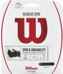 Wilson Tenisz húr Wilson Revolve Spin (12, 2 m) - Fekete (WRZ958900)