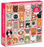 Galison Festive Furballs 500 db-os (62192)