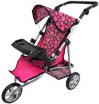  Pöttyös játék babakocsi háromkerekű (FL9131)