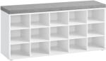 VASAGLE Cipőpad szekrénypárnázott üléssel 105x30x48 cm LHS15WT