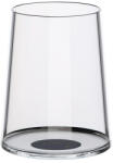 Trebonn Комплект 2 бр кристални чаши за бяло вино Trebonn SplitGlass 2025120, 280 мл, Ø7.3x9 см, Модулна система, Черен (SplitGass 2025120)