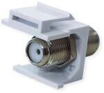 Valueline Keystone betét, Koax, BNC, F-Type, szürke (25.99. 8214-20) (25.99.8214-20)