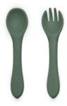 Petite&Mars Take&Match Silicone Cutlery étkészlet Misty Green 6 m+ 2 db