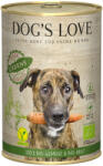 DOG’S LOVE 24x400g Dog's Love Bio Vegan Greens nedves kutyatáp