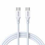 BWOO Cablu Date si Incarcare BWOO USB-C - USB-C X282 60W 1m Alb