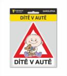 COYOTE SECURE matrica, Gyermek az autóban (CY-509225)