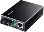 Cudy MC100GSA-20 hálózati média konverter 1000 Mbit/s 1310 nm Single-mode Fekete (MC100GSA-20)