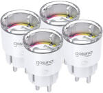 Gosund EP2-Z ZigBee intelligens aljzat (négyes csomag) 10A (EP2-Z-4) - scom