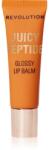 Revolution Beauty Juicy Peptide Lip Balm ajakbalzsam peptidekkel árnyalat Peach Bellini Orange 8 ml