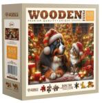 Wooden City 505 db-os fa puzzle - Karácsonyi barátok (NB0704-L) (NB0704-L)