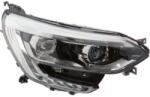 VALEO RENAULT Mégane 16- Bal első fényszóró, H7+H7+LED, nappali menetfény (6 LED) (gyári beszállítói) (4407963V)