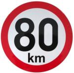 ACI sebességkorlátozás 80 km, fényvisszaverő, átmérő 150 mm (pótkocsikra)