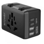 BLITZWOLF BW-TA1 4 az 1-ben utazós adapter (BW-TA1)