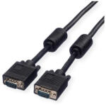 Roline kábel VGA HQ + Ferrite + DDC, HD15, M/M, 15m, fekete (11.04. 5665-2) (11.04.5665-2)