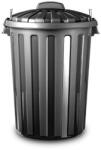Plastic Forte szeméttároló, fekete, fedeles, 31 l (135301042)