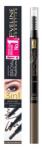 Eveline Brow Styler Multifunction 3in1 set pentru aranjarea sprâncenelor 01 Medium Brown