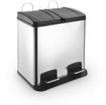 Orion Rozsdamentes acél szemetes / UH DUO szelektív 2 x 30 l (731329)