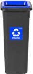 IGOTREND Igotrend, 714003 szelektív szemetes 20 L, FIT BIN - fekete/kék