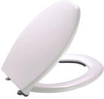 MKW Hit Duroplast fémzsanéros WC ülőke, fehér (S033V010)