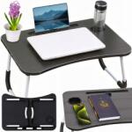 RETOO Összecsukható Laptop Asztal Számítógép Tablet Ágy Állvány Fa (STOLIK POD LAPTOP O644)