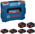 Bosch EXPERT 4× EXBA18V-40 + 2× EXBA18V-80 - Hat akkumulátor készlet - 1600A0373G (1600A0373G)