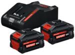 Bosch EXPERT 2 × EXBA18V-80 + EXAL18V-160 - Két 18V 8Ah akkumulátor és töltő készlet - 1600A0373T (1600A0373T)