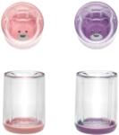 Melii Set de 2 pahare de băut Melii - Roz și mov, 145 ml (39241040)