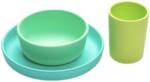 Melii Set de masă pentru copii, format din 3 piese Melii - Albastru-verde (39241040)