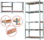 Leziter Nagy teherbírású polc 180x90x40 cm 175 kg króm (LNP18040K) - homelux