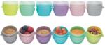 Melii Set de boluri cu capac Melii - Multicolor, 59 ml, 6 buc (3924104000)