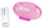 AKUKU Akuku, periuta de dinti din silicon, roz