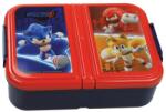 SONIC Кутия за храна Sonic - The Hedgehog, С 3 отделения (572-54262)
