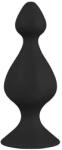NMC Анален разширител - Butt Plug медицински силикон "BACK UP BLACK" 10.5 см