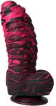 SuperLove Monster Dracarys Liquid Silicone Dildo Thick Red-Black Dildo