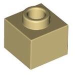 LEGO® Caramida modificata 1 x 1 x 2/3 gaurita (6458392)